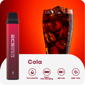 Προϊόν 2500puffs μίας χρήσης